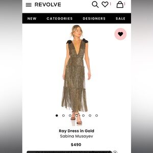 Sabina Musayev Ray dress size Small